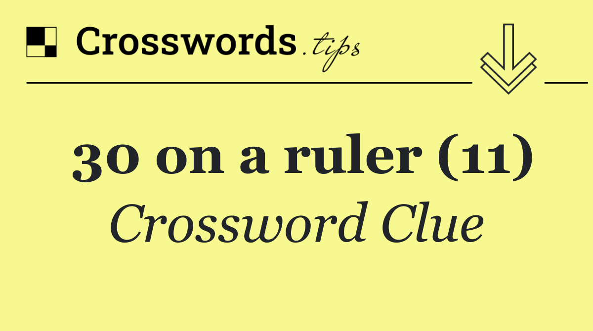 30 on a ruler (11)