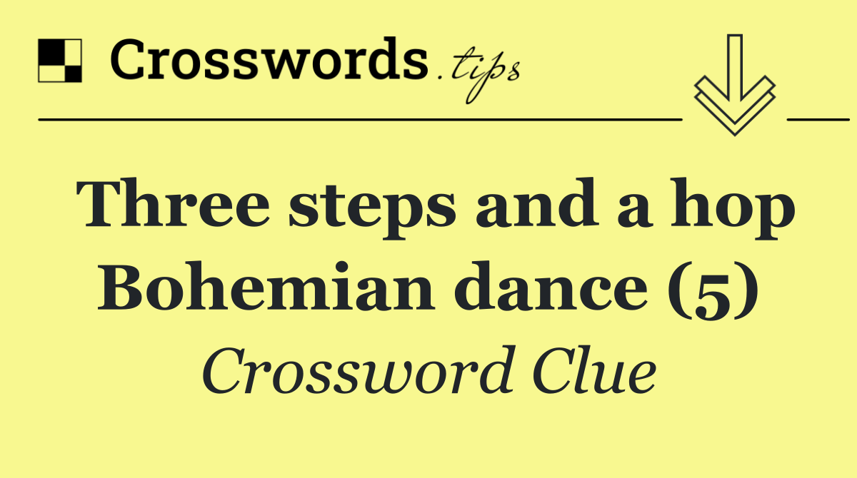 Three steps and a hop Bohemian dance (5)