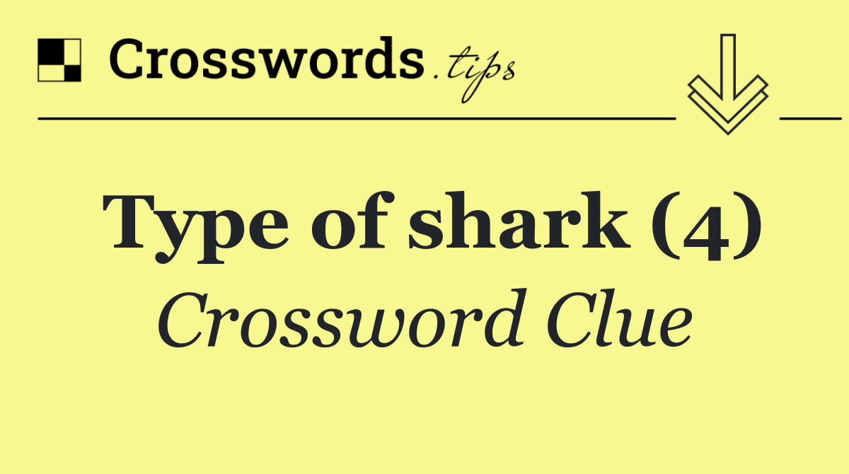 Type of shark (4)